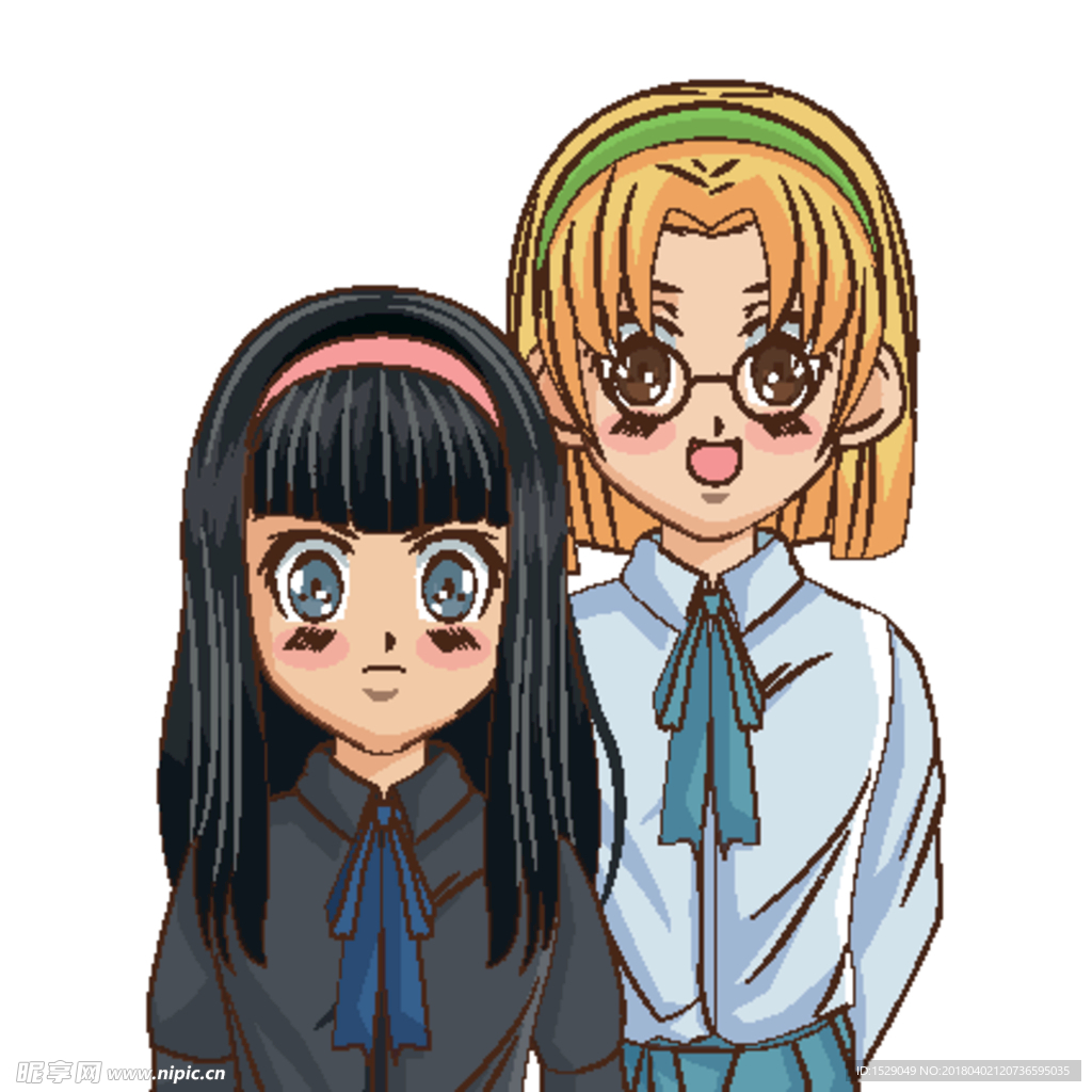 卡通女生