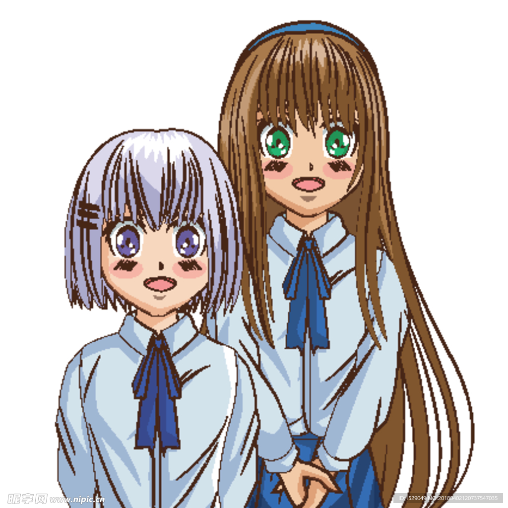 卡通女生