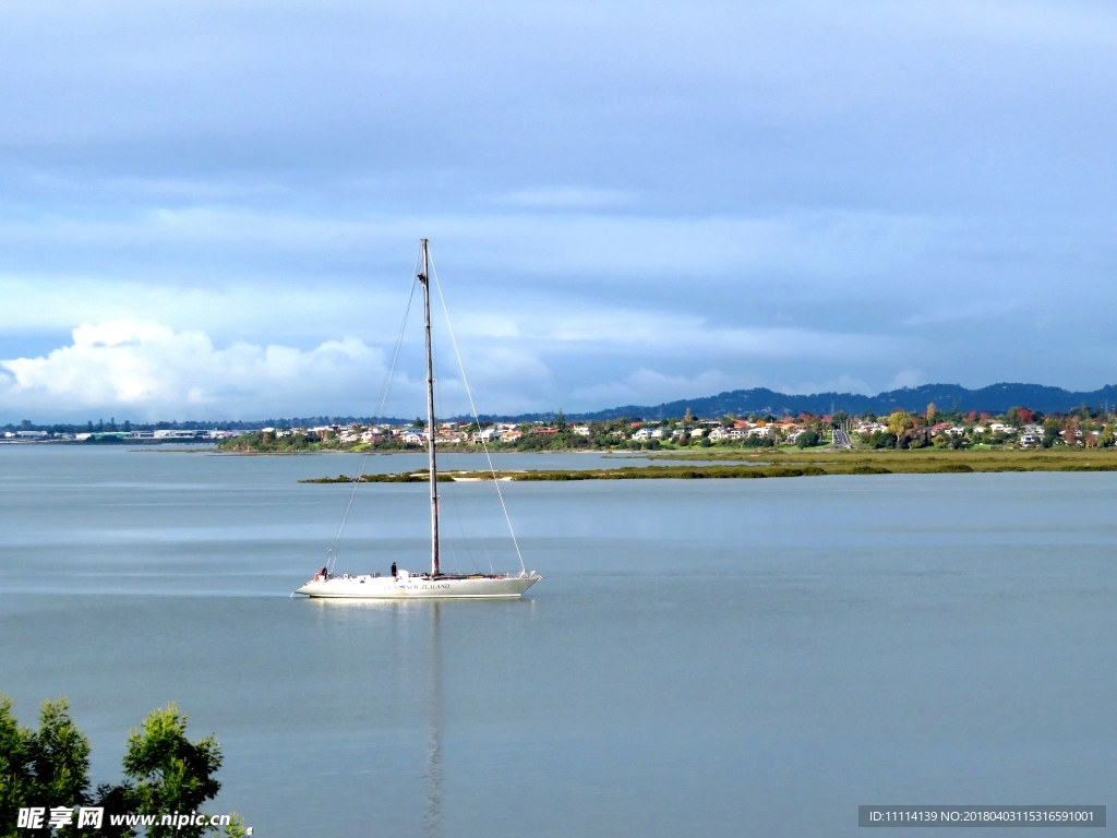 奥克兰海滨风景