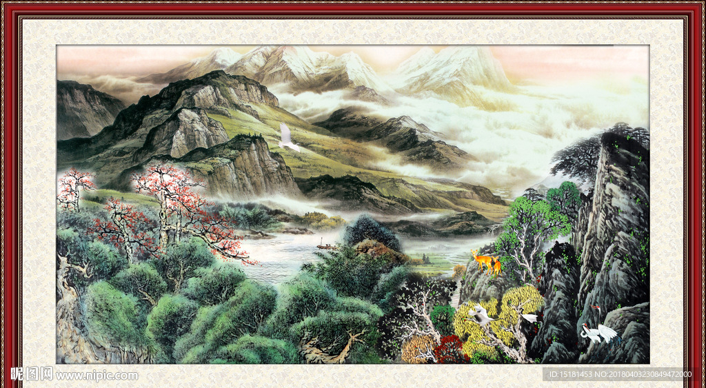 国画山水