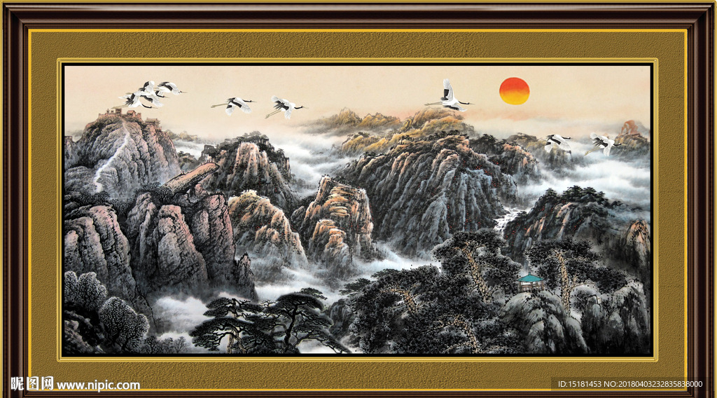 国画山水