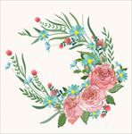 手绘花素材
