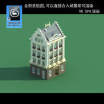 欧式西方建筑