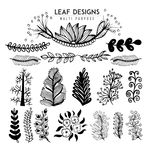 黑白花纹