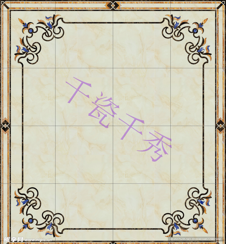 水刀拼花