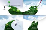 绿色环保和谐发展海报