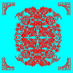 莲年有余剪纸
