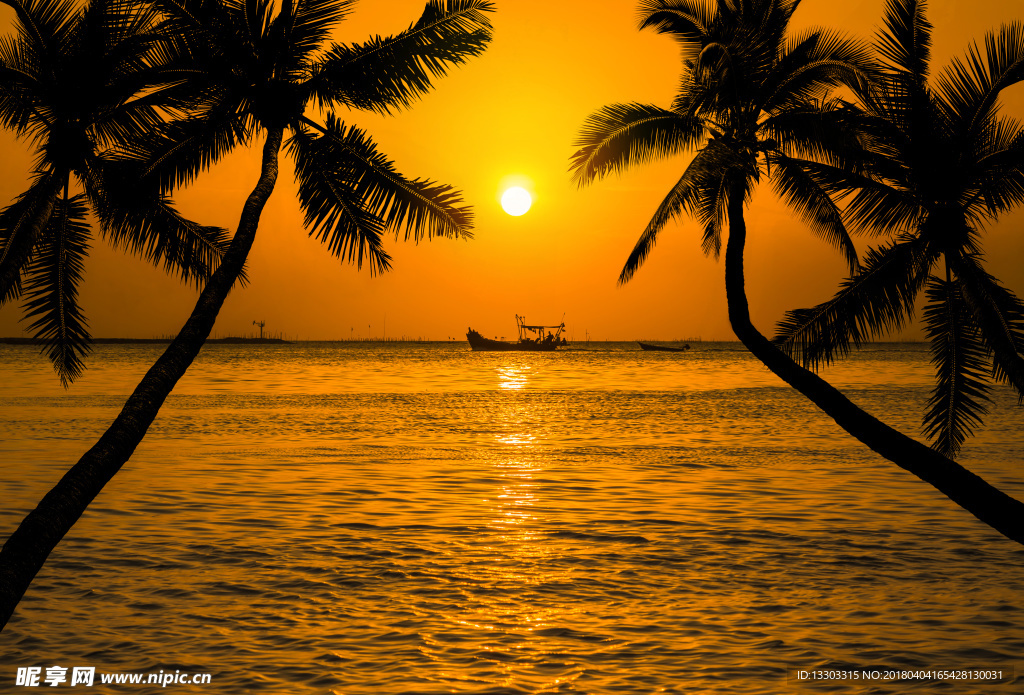 夕阳风景