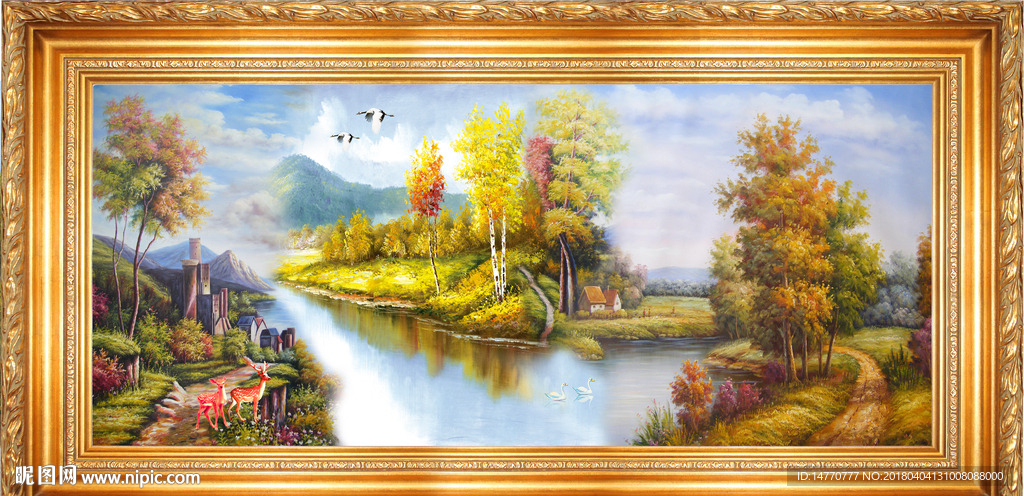 风景油画