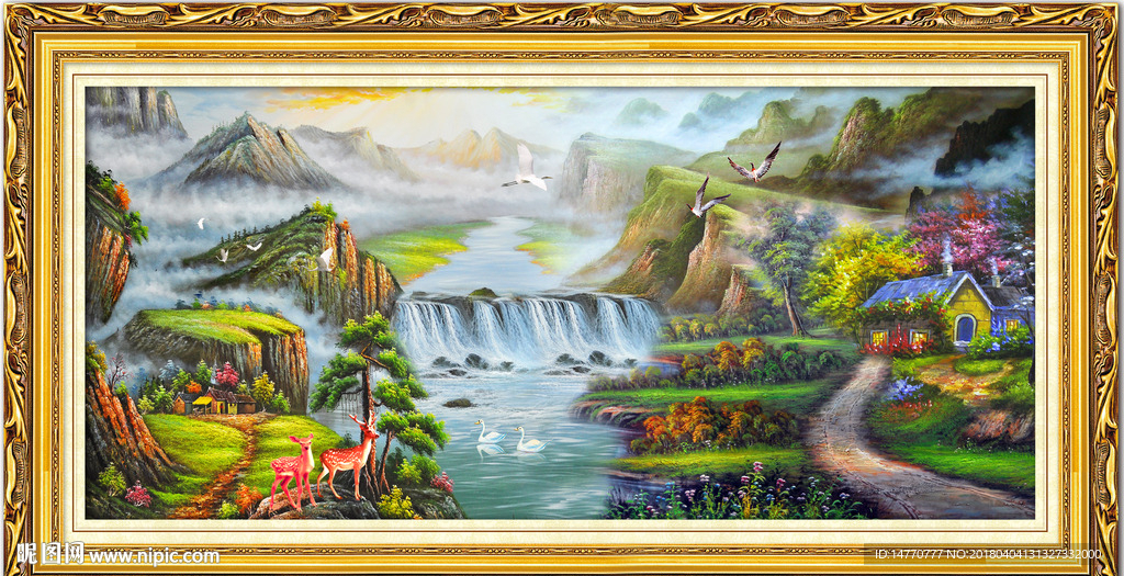 风景油画