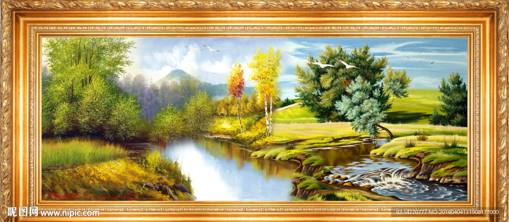 风景油画