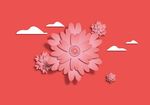 立体花纹