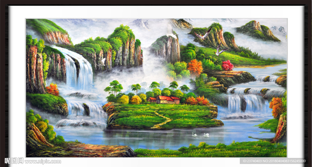 油画风景