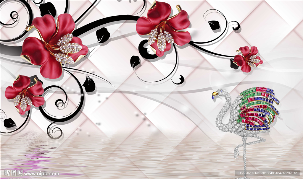 3D 墙 3D立体 立体背景墙