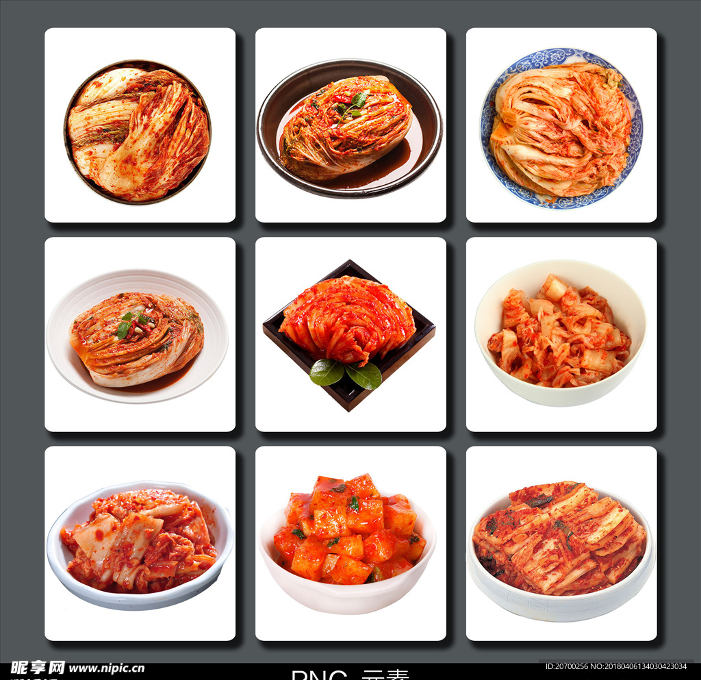 泡菜免扣元素