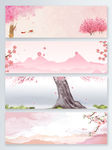 粉红樱花