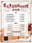 蒙艾熏筋艾灸调理展板海报价格表