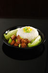 铁板排骨饭