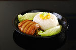 铁板扣肉饭