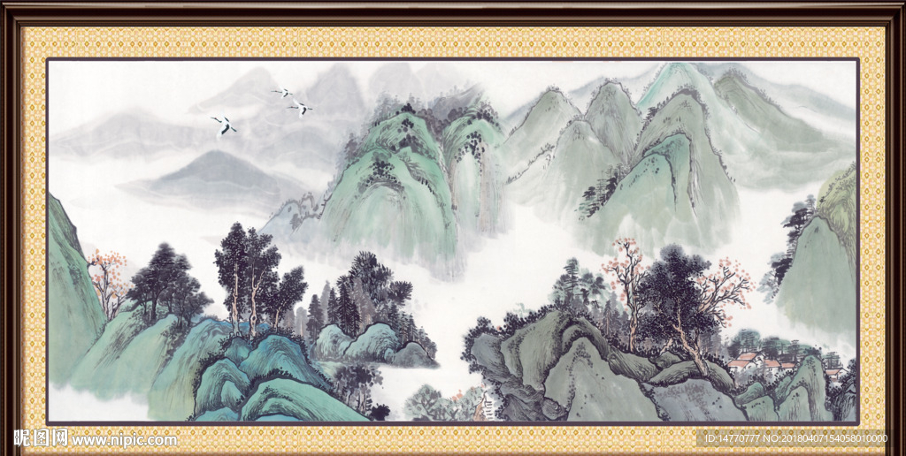 国画风景