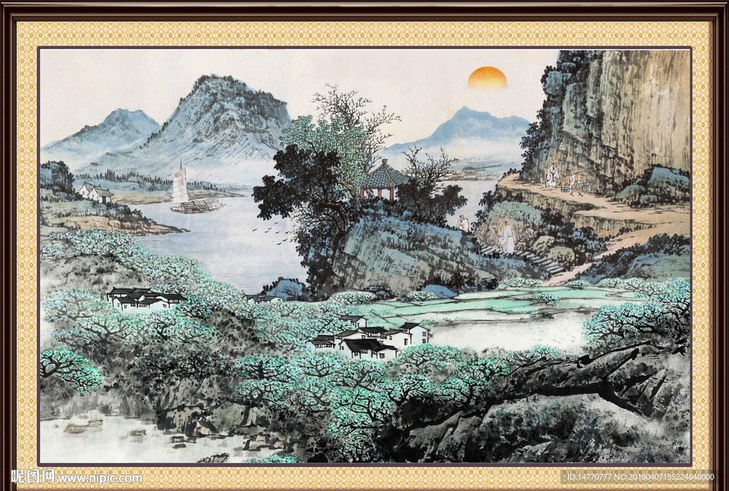 国画风景