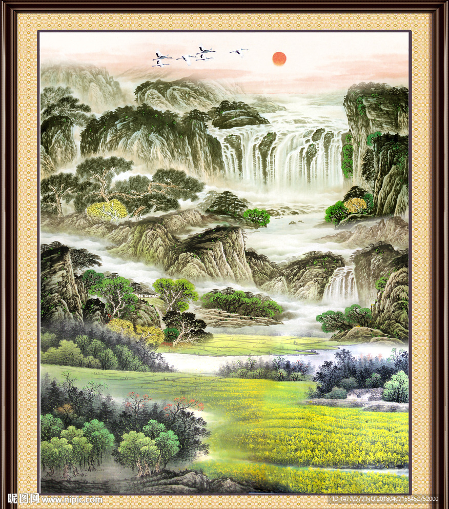 山水国画