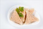 火锅菜品三角虾饺