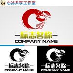 虾logo