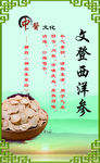 西洋参广告