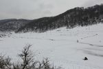 关山雪景