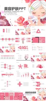 38妇女节PPT 美容化妆品