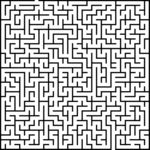 迷宫底纹图