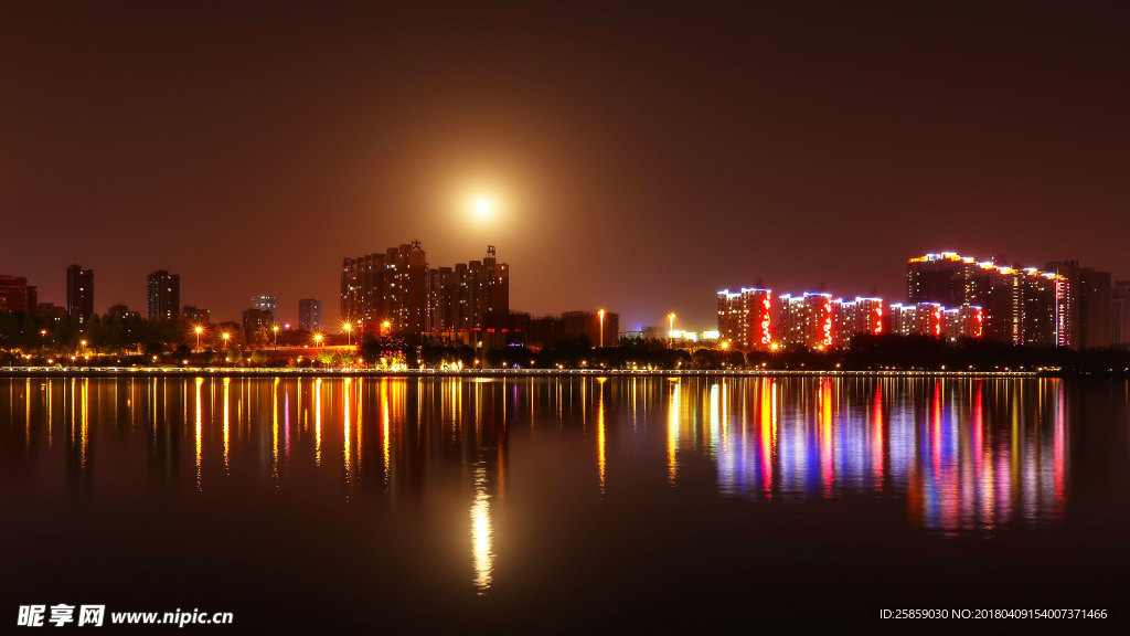 汾河夜景