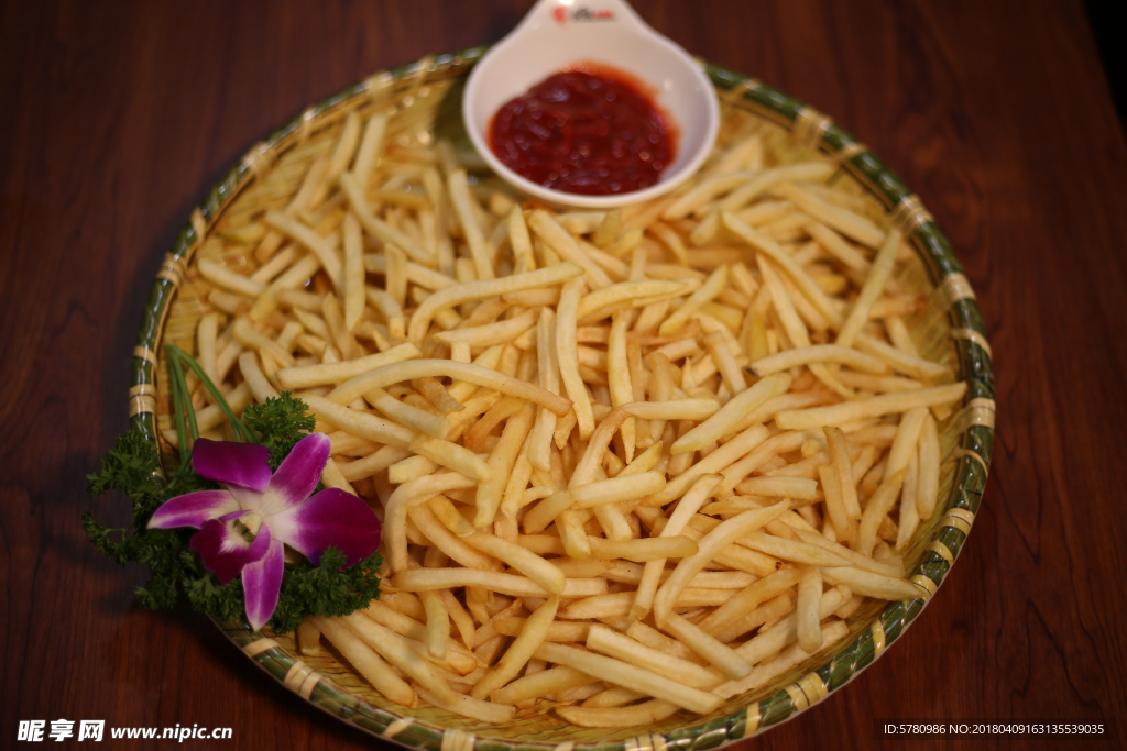 炸土豆条