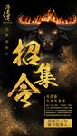 黑金色调招募令