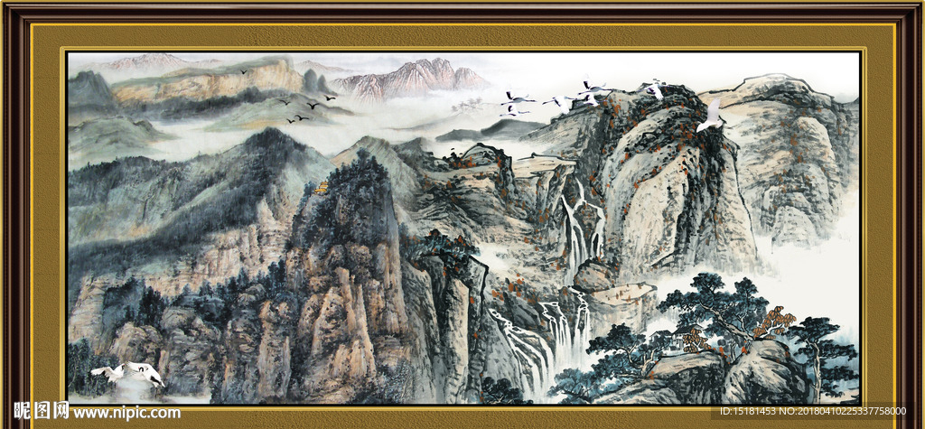 水墨国画
