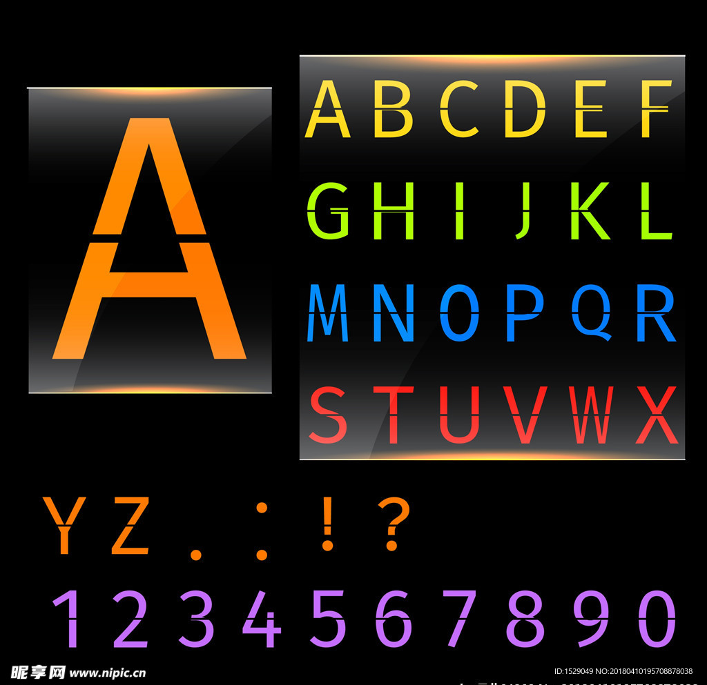 潮流创意字体