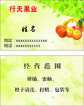 水果名片图片