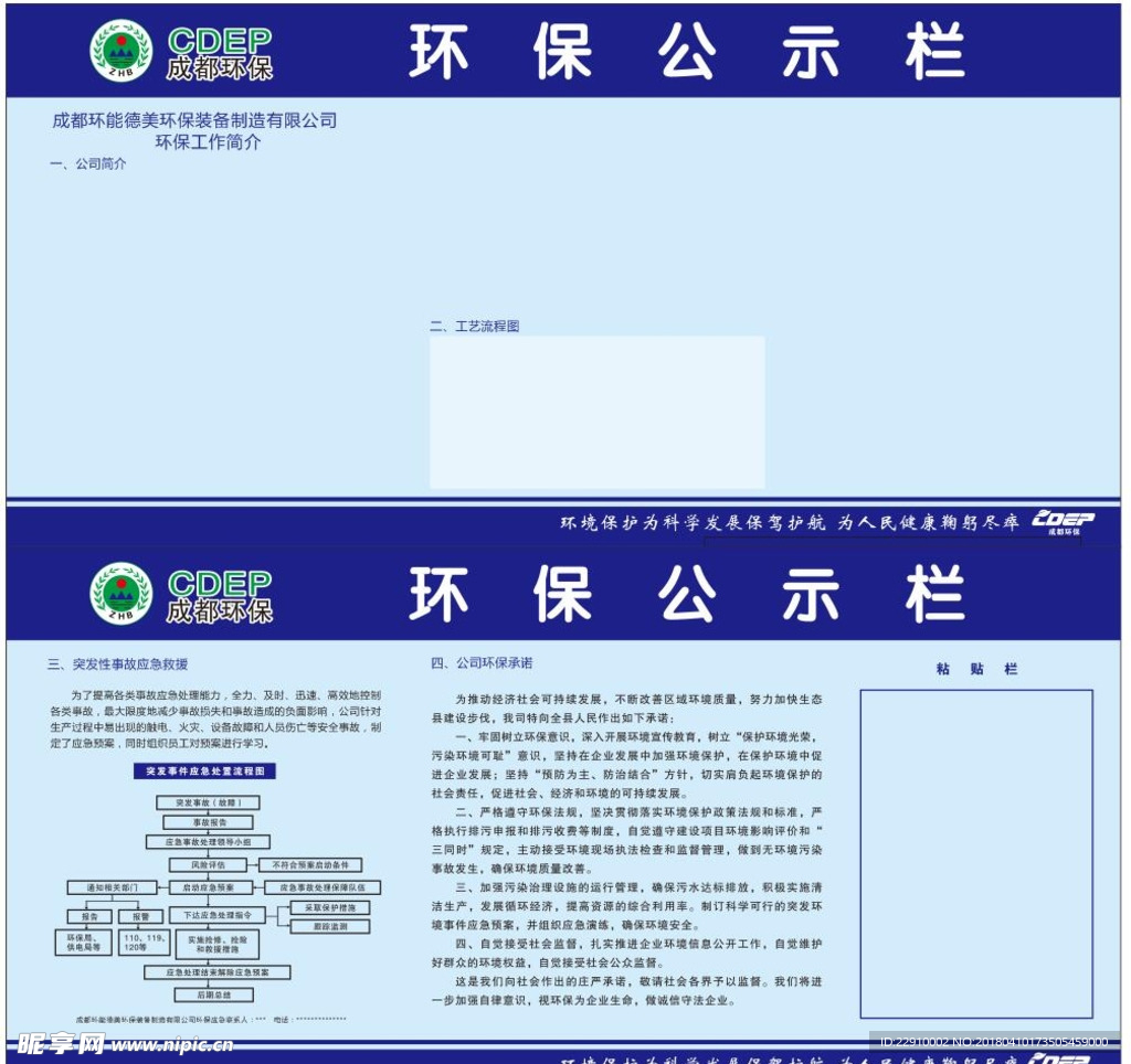 环保公示栏