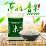 食品大米主图直通车模板