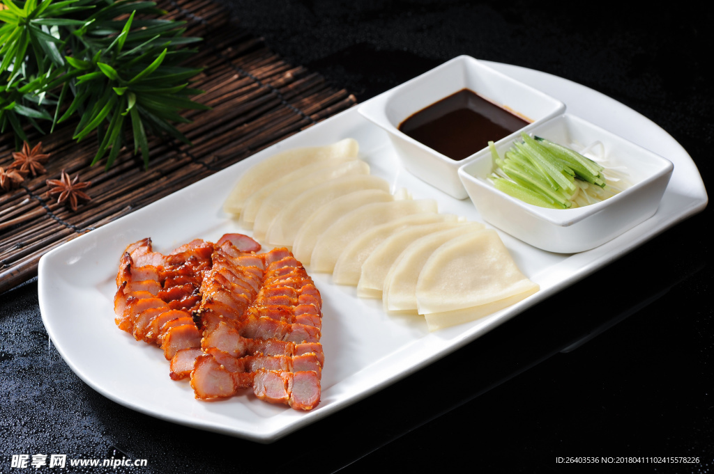 蜜汁叉烧配春饼