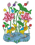 传统花鸟图案