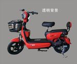 红色电动车高清图片信远