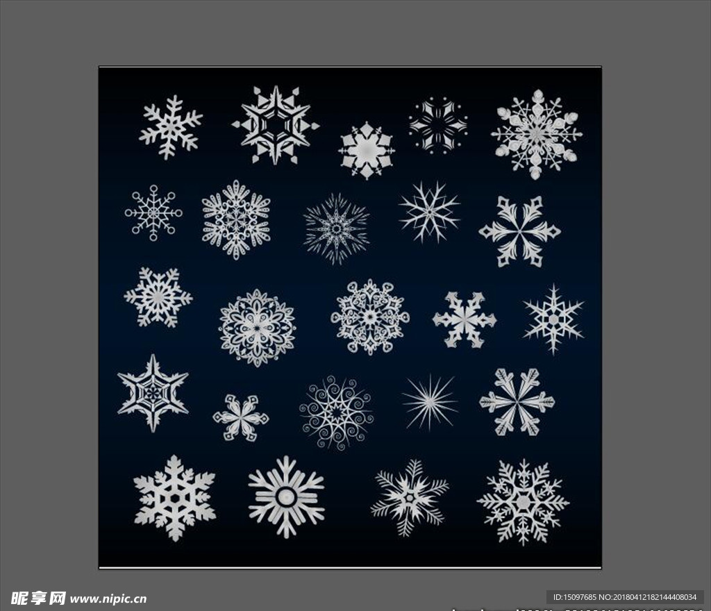 雪花 雪花底纹