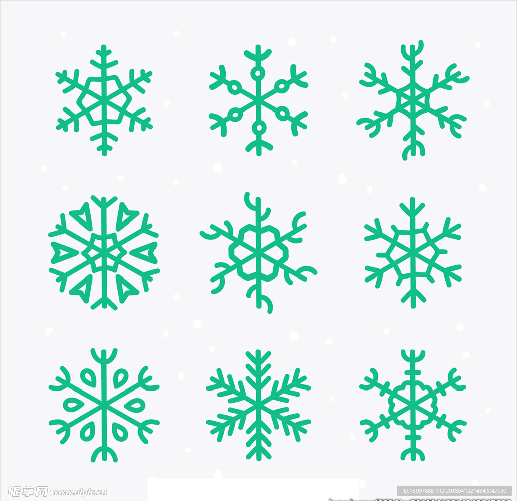 雪花素材