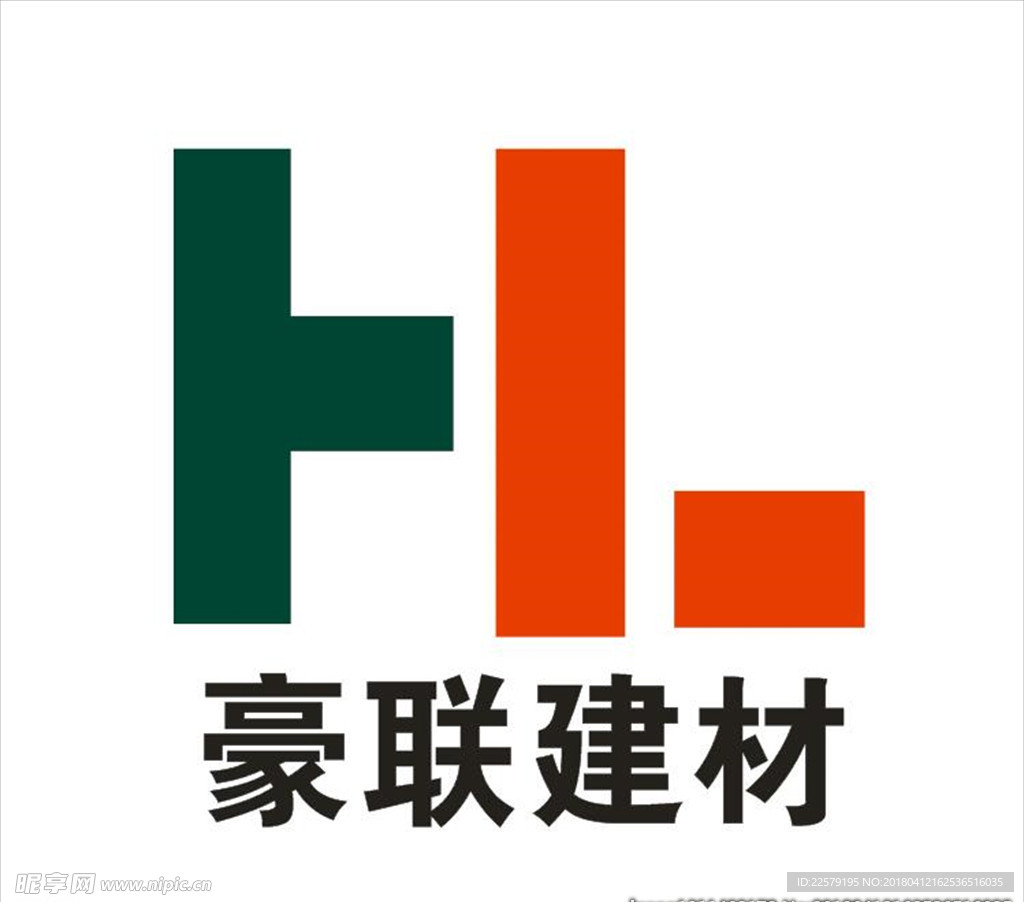 豪联建材矢量LOGO