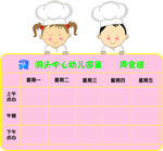 食谱公示