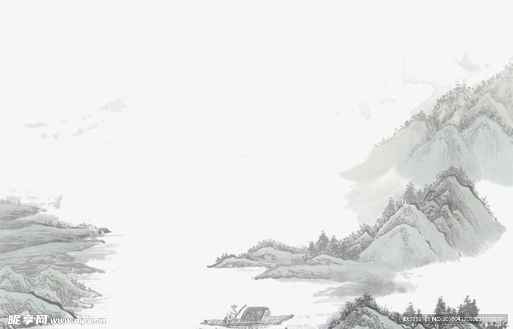 水墨山水
