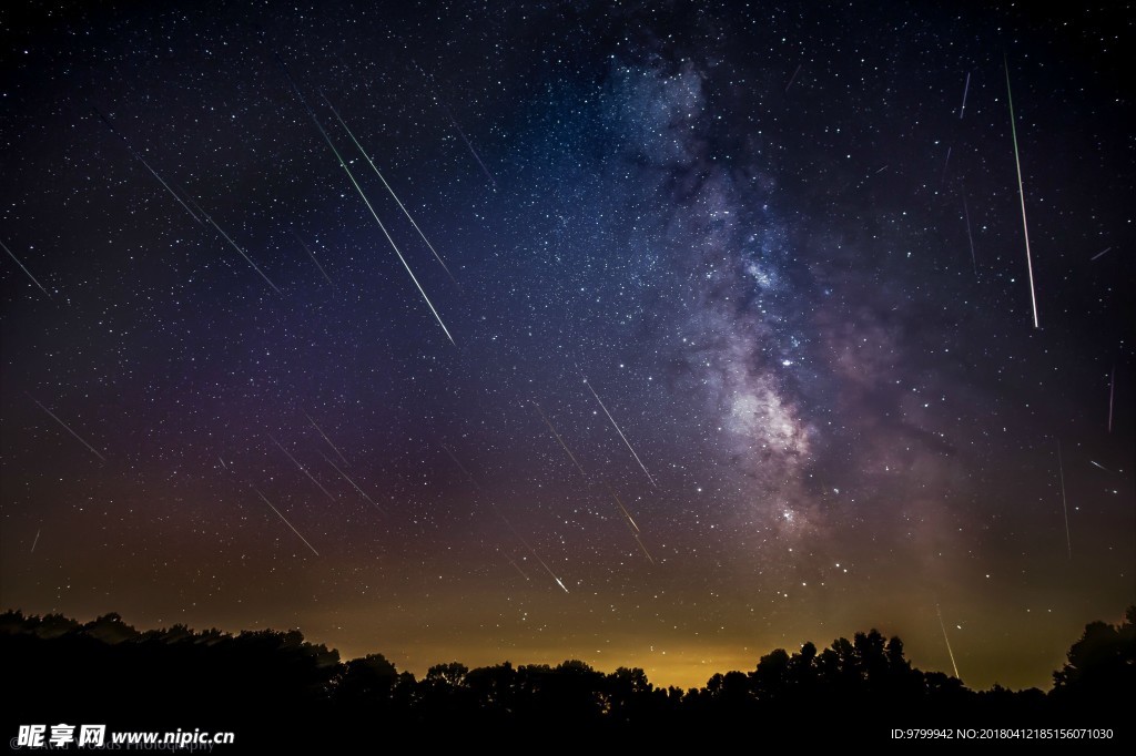 夜景星空