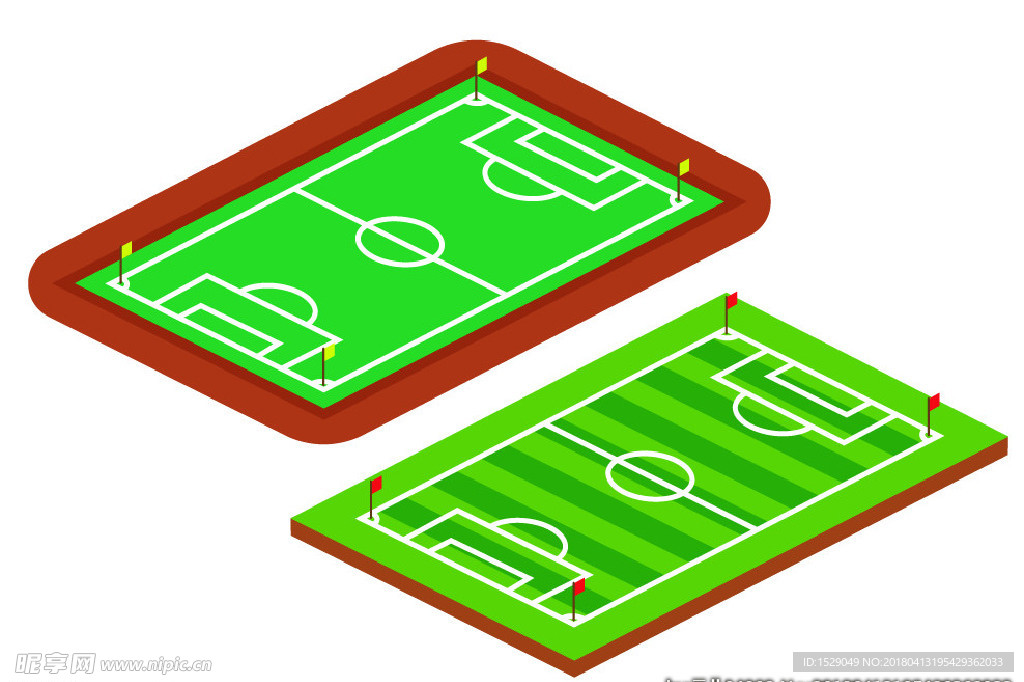 3D足球场